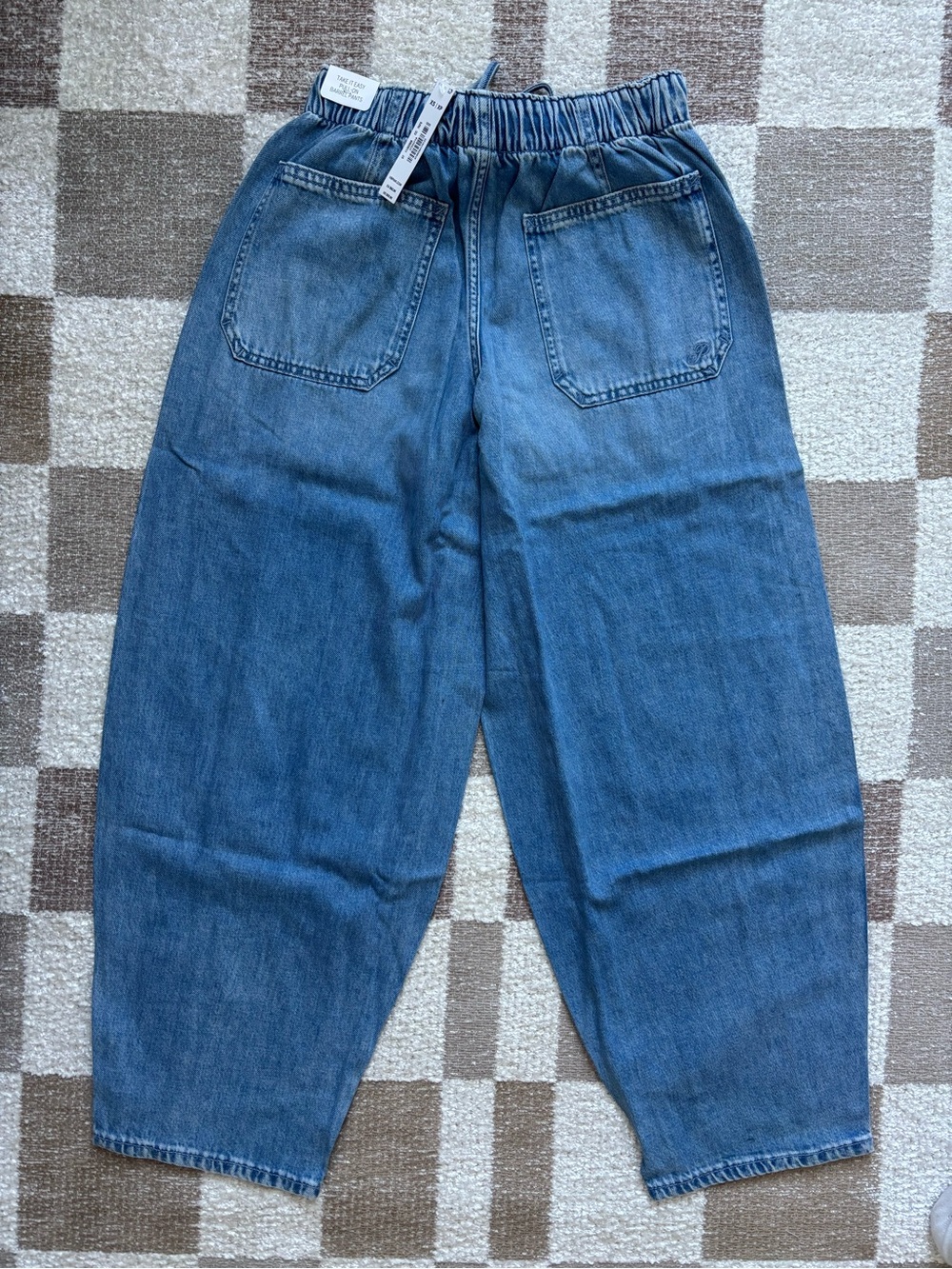 PINK Victoria's Secret Relaxed Blue Denim Jeans